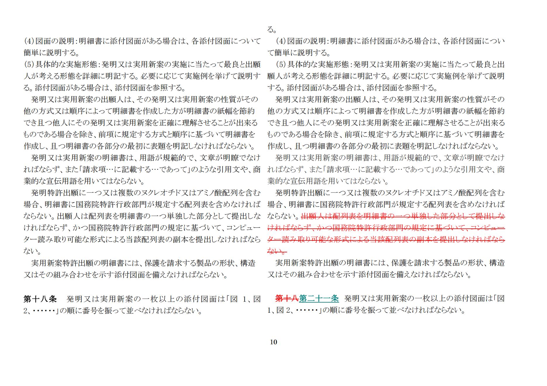 中華人民共和國(guó)専利法実施細(xì)則（新舊対照表） (2024.1)_09.jpg